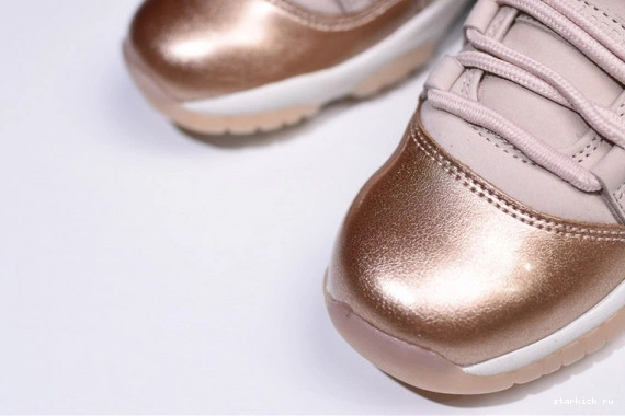 Retro AIR Jordan Womens 11 AH7860-105 AH7860-105 Gold' 'Rose 0804